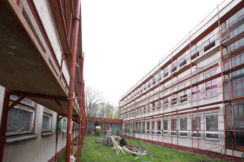 Kontyfa iskola felújítása/Fotó: XV Média, Vargosz